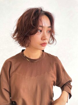 クーラ(Cura) ショートボブパーマ/大人パーマ/くせ毛風パーマ