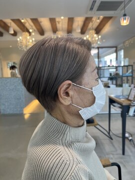 グランデュール サンストリート浜北店(GRANDEUR) 白髪ぼかしカラー