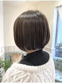 ミニボブ×インナーカラー