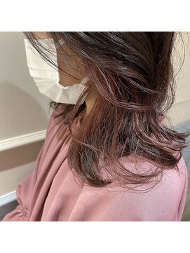 フレーム へアアンドトリートメント 天王寺北口店(FRAME) チラッとみえ◎ピンクインナーカラー