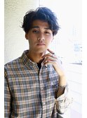 ペールベージュセクションカラーグラデーションカラー外ハネボブ