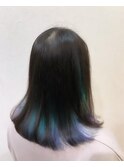 インナーターコイズ~パープルグラデーション