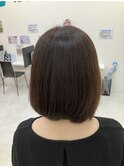 【B's】30代40代50代人気◎艶×ナチュラルブラウン/ボブ