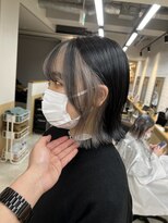 サンド 鹿児島中央(sand)&nbsp;@sei___sandインナーカラー/ボブ/鹿児島中央駅