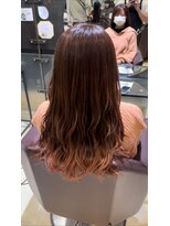 ノーム バイ アウラ(norm. by aura)&nbsp;グラデーションカラー！ピンクベージュダブルカラーケアブリーチ