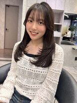 シティ(CITY) ザクザクレイヤー 韓国ヘア ワンカールレイヤー