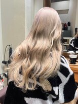 ロア 福岡天神本店(LORE) ダブルカラーベージュカラーケアブリーチカラーハイトーンカラー