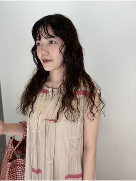 ハマモト ロングパーマ