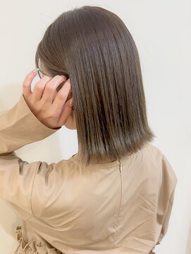 イオエ 梅田(ioe) ニュアンスカラー/グレージュ/ツヤ髪スタイル/髪質改善/縮毛矯正