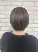 丸みショートボブ