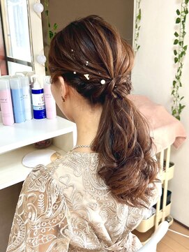 ジェシータ 品川駅前店(GESHITA) ローポニー【品川/ヘアセット】
