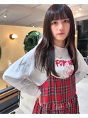 インナーカラーピンクミックスカラーピンクレイヤーカットピンク
