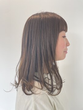 マメ(mame) くすみベージュ