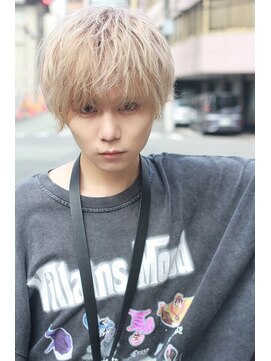 リア 大阪梅田(Ria) ~ミルクティーべージュ 束感マッシュ~【Ria 大阪 梅田】