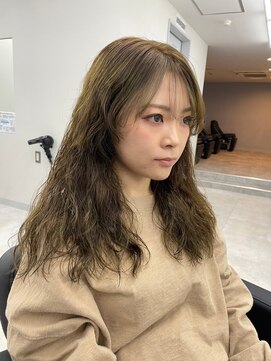 エル 新小岩(elu) 美髪/ワイドバング/レイヤーカット/くすみベージュ/新小岩駅