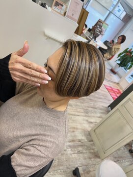 ギゼ 神戸店(GIZE) ハイライトカラー