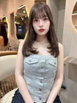 グロー 大宮(GLROW)&nbsp;レイヤーカットイメチェンヘアスタイルミディアムレイヤーharuhi