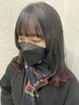 カット+前髪/顔周りなどのポイント縮毛矯正￥12100→￥12000