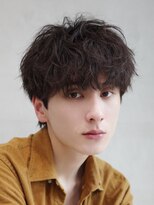 エリマ 武蔵小杉(elima) 武蔵小杉シャドウパーマ緩めメンズパーマヘア波巻きパーマゆるめ