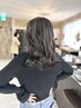【白髪をお洒落に】コントラストハイライト+カット+美髪ケア込￥18,700
