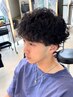 メンズカット＋ツイストスパイラルパーマ(メンズカット/メンズパーマ/栄)