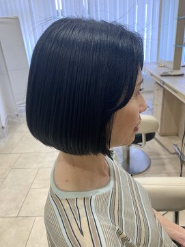 アッシュ 仙川店(Ash) 前上がりボブショートボブ髪質改善トリートメントツヤ髪艶髪