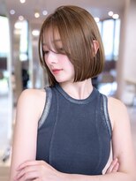 イオ 本厚木(io)&nbsp;ミディアム髪質改善ストレート顔周りレイヤーカット前髪縮毛矯正