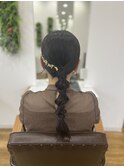 タイトヘアアレンジ
