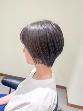 ミディアムヘア/暗めカラー/グランマッシュ/北九州/小倉