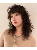 ケイトミラー(KATE Mirror)&nbsp;プードルパーマ外国人風ヘア