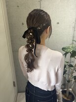 プリュム(Plume.)&nbsp;編み下ろしポニー♪