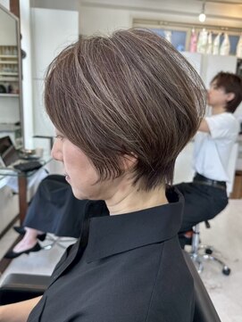 ハーツ(Heart's) 大人可愛い20代30代40代50代くびれショートボブ丸みショート