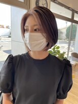 アンドファインヘアービューティー(AND FINE hair beauty)&nbsp;フェイスフレーミングで大人ボブ