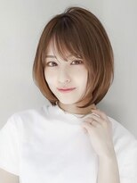 ギークス(GEEKS)&nbsp;【GEEKS渋谷】レイヤーボブ/ひし形/ライトベージュ/ブリーチなし