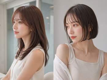 アイコニック 豊田店(ICONIQ)の写真/【平日限定】髪質改善カラーエステ+カット+トリートメント￥16500→￥6600◆[豊田/縮毛矯正/トリートメント]