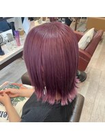 フレイムス ヘアアンドリラックス 大宮東口店(Frames)&nbsp;ミディアム髪型20代30代40代50代前髪あり前髪なし面長丸顔大宮