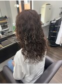 スパイラルパーマ
