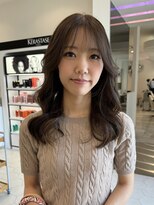 ウシワカマル ミライ(USHIWAKAMARU MIRAI)&nbsp;秋冬におすすめ◎柔らかブラウンの大人レイヤーロング
