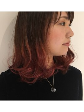 メグリ(meguri) ボルドーグラデ