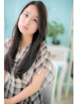 ミック ヘアアンドビューティー 大山店(miq  Hair&Beauty)&nbsp;ナチュ可愛い！ワンカールストレート