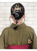 水引ヘアセット