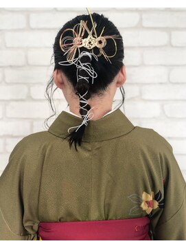 ルビアン ビューティーデザイン(je reviens BEAUTY DESIGN) 水引ヘアセット