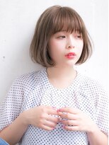 リリアン 表参道(relian) まとまるボブ ナチュラルベージュ