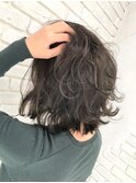 小顔ソフトウルフレイヤーcut/ブルージュカラー【上野/東上野】