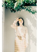 ポテト(potato)&nbsp;グレージュ × ニュアンスパーマ