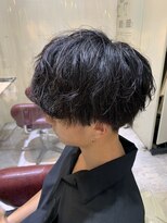 ブリーチ ラボ エーアイ 原宿店(BLEACH LABO Ai)&nbsp;シルバーカラー/フェードカット/ニュアンスマッシュ[原宿駅］