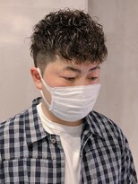 フランクスバーバーリザーブ 人形町店(FRANK’S BARBER RESERVE) 無造作スマートパーマ y