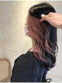 【Quartett】イヤリングカラー×ピンクベージュ