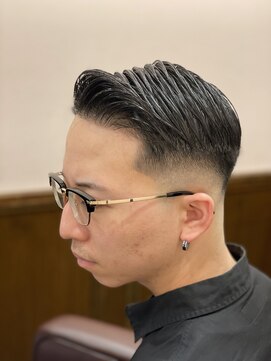 ヒロギンザバーバーショップ 新宿店(HIRO GINZA BARBER SHOP) 王道パートスタイル