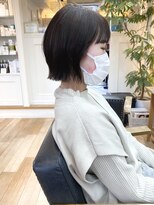 オーシャン(Ocean)&nbsp;［OCEAN Hair&Life 水田成美］可愛い☆トレンド切りっぱなしボブ